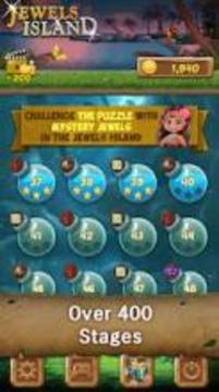 Jewels Island : Match-3 Puzzle游戲截圖1