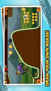 Road Draw: Hill Climb Motor Racing游戲截圖2