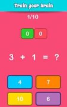 Math Games, Learn Add, Subtract, Multiply & Divide游戏截图4