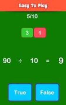 Math Games, Learn Add, Subtract, Multiply & Divide游戏截图1