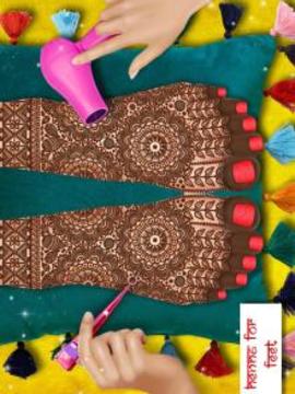 Indian Wedding Makeover,Makeup And Dressup: Part 1游戲截圖4