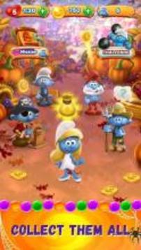 Smurfs Bubble Story游戏截图2