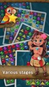 Jewels Island : Match-3 Puzzle游戲截圖4