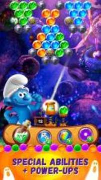 Smurfs Bubble Story游戲截圖3