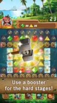 Jewels Island : Match-3 Puzzle游戲截圖2