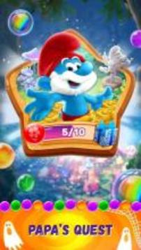 Smurfs Bubble Story游戏截图5