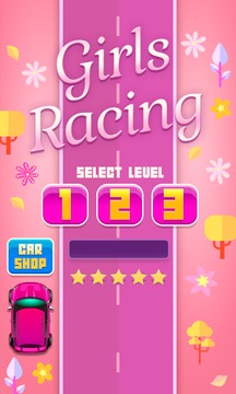 Girls Racing - Fashion Car Race Game For Girls游戲截圖3