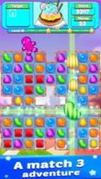 Lollipop & Sweet Candy: Free Match 3 games游戲截圖4