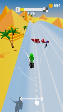 車輪滾動3D游戲截圖1