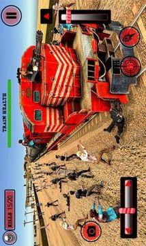 美軍火車射殺行尸走肉游戲截圖1