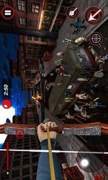 弓箭手狩獵僵尸游戲截圖1