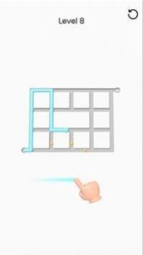 3D直線迷宮游戲截圖2