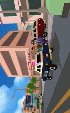 駕駛警車巡邏黑市游戲截圖2