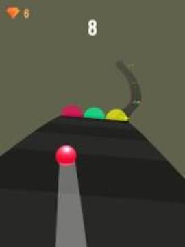 Color Balls Road - Twisty Rush游戲截圖5