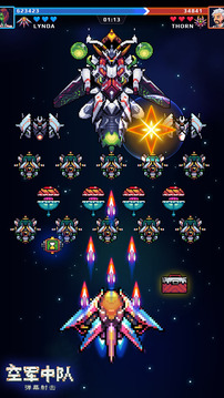 空軍中隊(duì)?彈幕射擊游戲截圖5