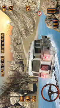6x6越野泥運(yùn)輸車拖車3D游戲截圖1