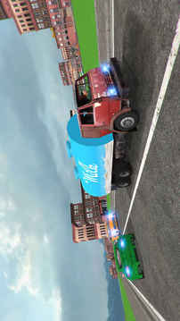 市牛奶供應卡車3D游戲截圖2