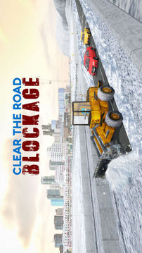 冬季雪犁卡車模擬3D游戲截圖1