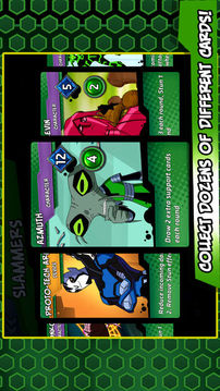 Ben10Slammers–GalacticAlienCollectibleCardBattleGame游戲截圖1