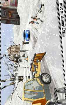 雪犁卡車司機吹雪機游戲截圖2