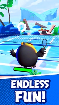 愤怒的小鸟网球游戏截图1
