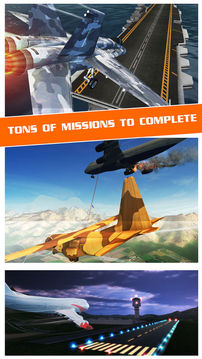 模擬飛行飞行员3D游戏截图3