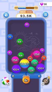 2048消球球游戲截圖2