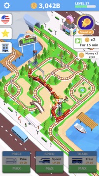 放置觀光火車游戲截圖4