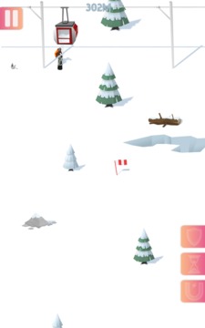 冬季滑雪游戲截圖3