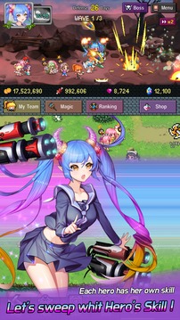 HeroEvolution2NinjaGirls游戲截圖5