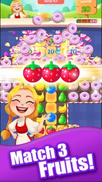 NewSweetFruitPunch–Match3Puzzlegame游戲截圖5