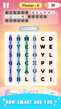 WordSearch2AdvanceHiddenWordsPuzzle游戲截圖2