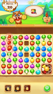 Match3GameChipmunkFarmHarvest游戲截圖4