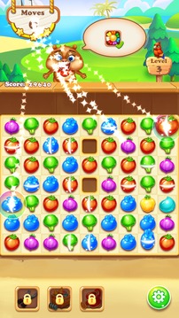 Match3GameChipmunkFarmHarvest游戲截圖2