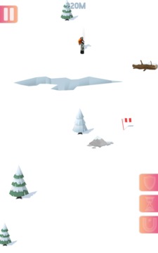 冬季滑雪游戲截圖2