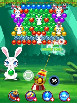 泡泡兔子射手游戏截图3