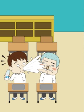 牛乳吹いたら負け游戲截圖3