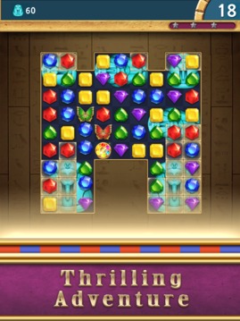 JewelsPharaoh匹配3拼圖游戲截圖2
