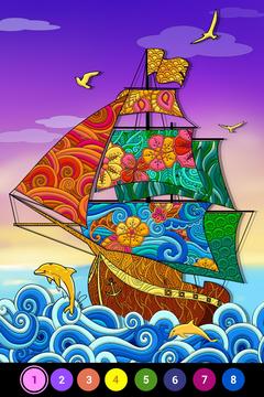 ColorPlanet?PaintbyNumberPuzzleGames游戲截圖1