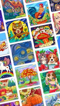 ColorPlanet數(shù)字で涂り絵游戲截圖1
