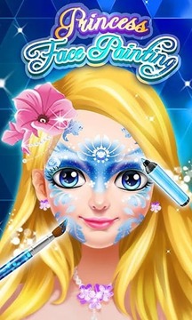 公主臉部彩繪沙龍游戲截圖2