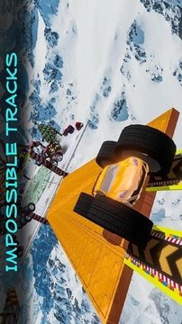瘋狂的汽車(chē)特技游戲截圖2