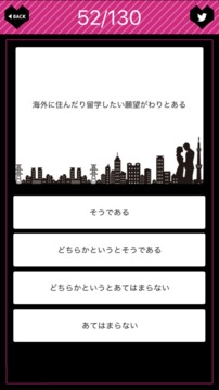 浮気體質(zhì)チェック游戲截圖1