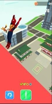 超级英雄翻身跳游戏截图4