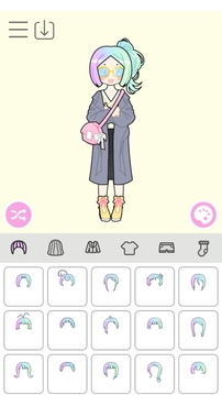 粉彩萌拼女孩游戲截圖3