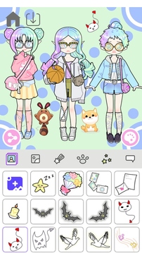 粉彩萌拼女孩游戲截圖5