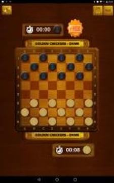 GDEN CHECKERS  DAME游戲截圖1