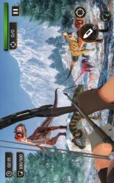 Dinosaur Sniper hunting  free Gun Shooting Game游戲截圖3
