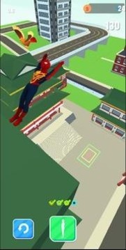 超级英雄翻身跳游戏截图3