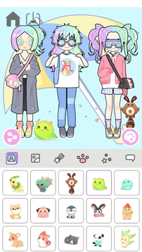 粉彩萌拼女孩游戲截圖4